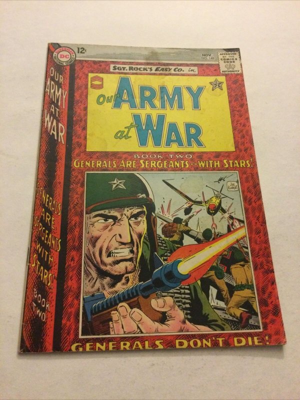 Our Army At War 148 Gd/Vg Good/Very Good 3.0  DC Comics