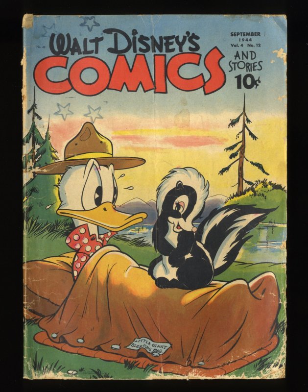 Walt Disney's Comics And Stories #48 Read Description!