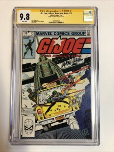 GI Joe A Real American Hero (1983) # 13 (CGC WP 9.8) Signed Larry Hama 1st Print