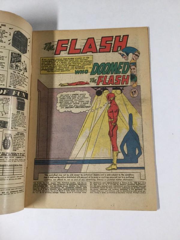 Flash 130 4.0 Vg Very Good Dc Comics Silver Age