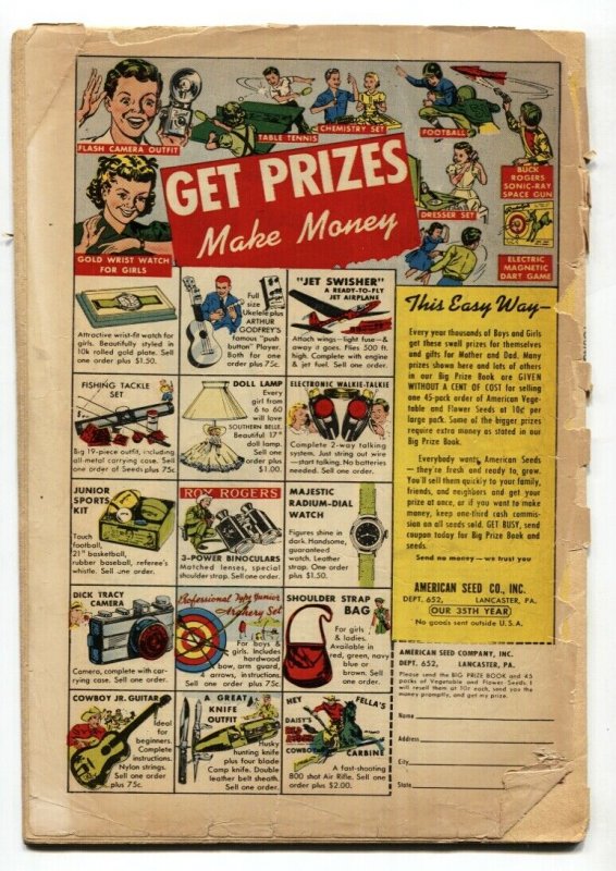 YOUNG MEN #20-WWI GAS WARFARE ATLAS WAR-PRE-CODE-VIOLENT