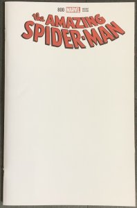 Amazing Spider-Man #800 Blank Variant (2018, Marvel) NM+
