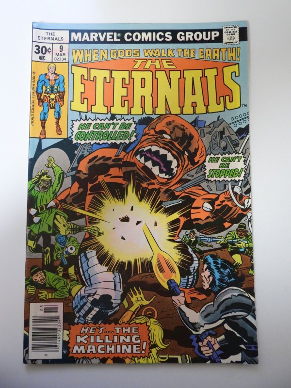 The Eternals #9 (1977) FN+ Condition