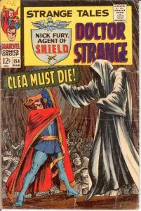 STRANGE TALES 154 GOOD   March 1967 COMICS BOOK