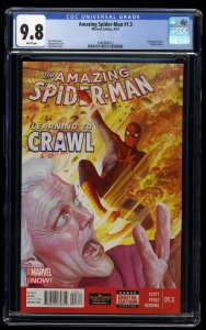 Amazing Spider-Man (2014) #1.3 CGC NM/M 9.8 White Pages Vulture Cameo!