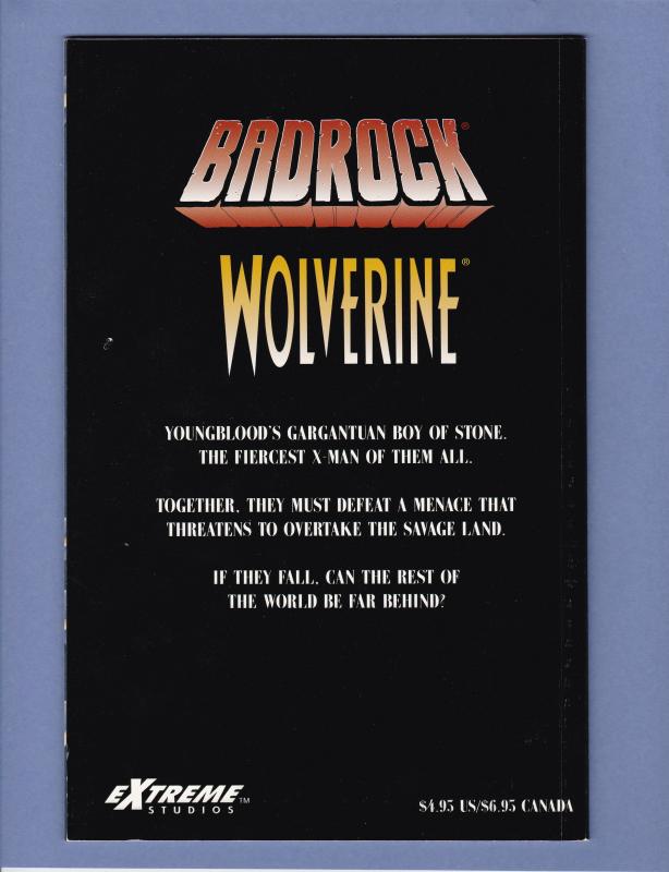 Badrock Wolverine #1 NM-