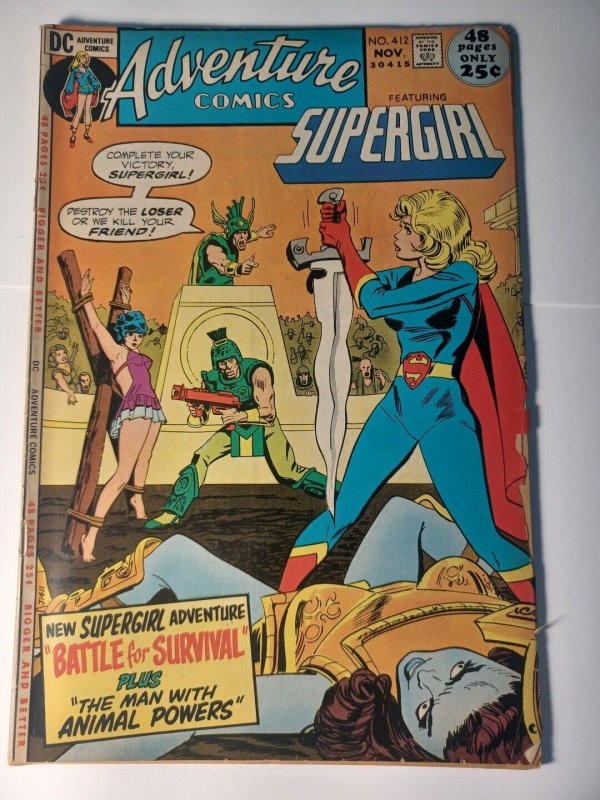 Adventure Comics #412 VG+ DC Comics c272