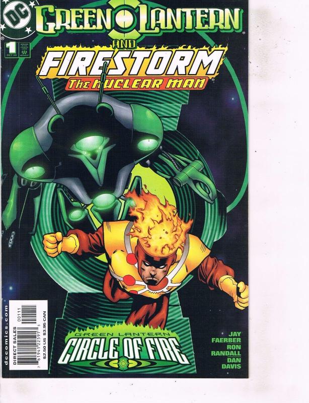 Lot Of 2 Comic Books DC Green Lantern Atom #1 and Firestrom  #1  LH24