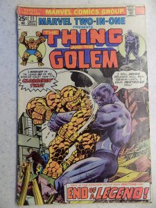 MARVEL TWO-IN-ONE # 11 THING GOLEM