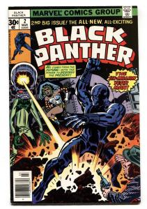BLACK PANTHER #2 comic book 1977-JACK KIRBY MARVEL COMICS VF