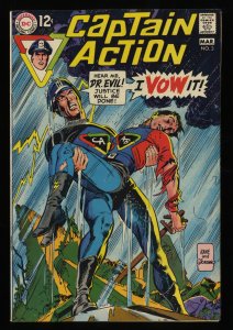Captain Action #3 VG+ 4.5