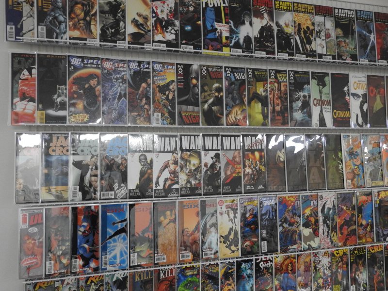 Huge Lot 130+ Comics W/ Catwoman, Green Lantern, Identity Crisis, +More Avg VF+