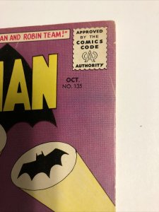 Batman (1960) # 135 (Good) Menace Ofvtyr Sky Creature