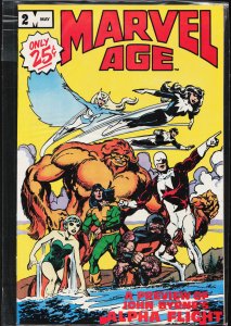 Marvel Age #2 (1983) Alpha Flight