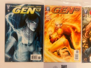 3  Gen 13 Wildstorm Comic Books # 4 5 6 38 JS27
