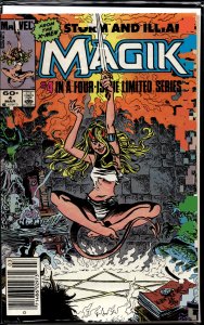 Magik (Storm and Illyana Limited Series) #4 (1984) Magik [Key Issue]