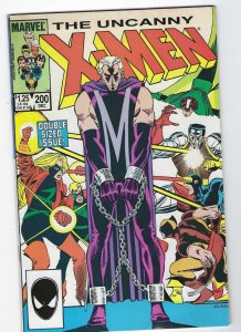 Uncanny X-Men #200 (1985) Trial of Magneto G/VG