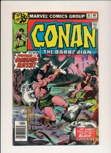 Marvel LOT OF 10-CONAN THE BARBARIAN #2, 91-95,104-107 G/VG (PJ117)