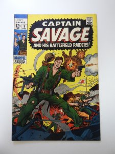 Captain Savage #9 (1968) VF condition