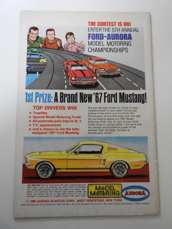 Strange Adventures #195 (1966) Apparent FN+ Condition Color touch