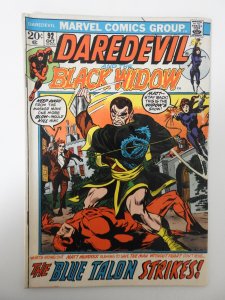 Daredevil #92 (1972) VG Condition moisture stain