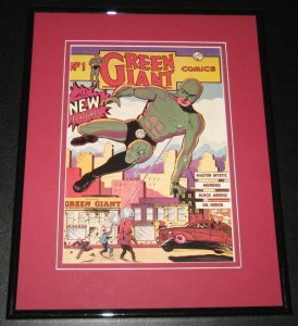 Green Giant Comics #1 Framed Cover Photo Poster 11x14 Official Repro