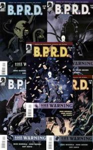 BPRD WARNING (2008 DH)1-5 complete HELLBOY tieIn series