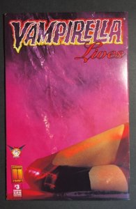 Vampirella Lives #3 1996 Photo Variant Wrap Around Cover