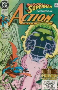 Action Comics #649 VF ; DC | Superman Brainiac Trilogy 3