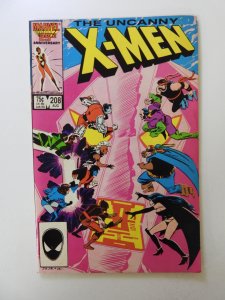 The Uncanny X-Men #208 (1986) VF- condition