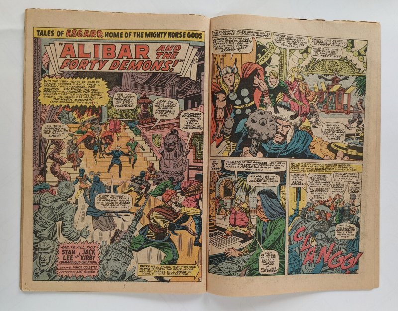 Thor #141 (1967)  GD/VG    MISSING CUT-OUT one panel on story page 9