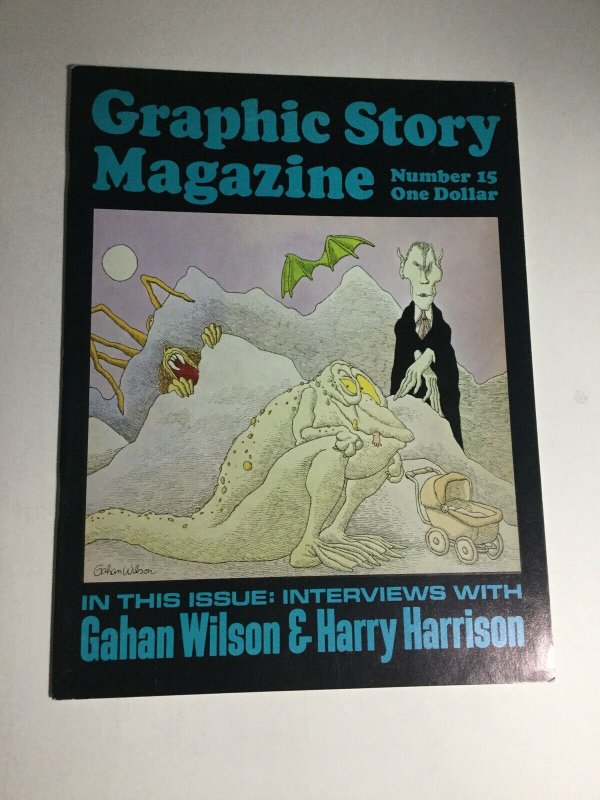 Graphic Story Magazine 15 Vf Very Fine 8.0