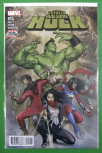 Totally Awesome Hulk #15 Kamala Khan Shang Chi 1st Protectors Marvel 2017 NM