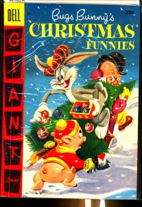 Dell Comics Bugs Bunny's Christmas Funnies #7