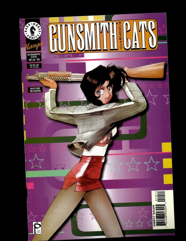 5 Gunsmith Cats Dark Horse Comic Books #6-10 JF21