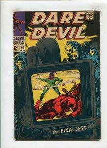 DAREDEVIL #46 (4.0/4.5) FINAL JEST!! 1968