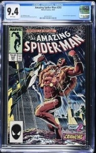 Amazing Spider-Man #293 1987 Marvel Comics CGC 9.4 White Pages 017