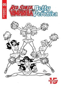 Red Sonja & Vampirella Meet Betty & Veronica #5 2019 Parent 1:10 Dynamite H15