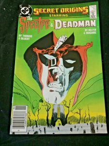 SECRET ORIGINS # 15 DC Comics June 1987 Starring Spectre & Deadman VF
