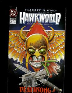 12 Comics Hawkworld 25 26 27 28 29 30 31 32 Annual 1 2 3 Hawkman 1 GK30