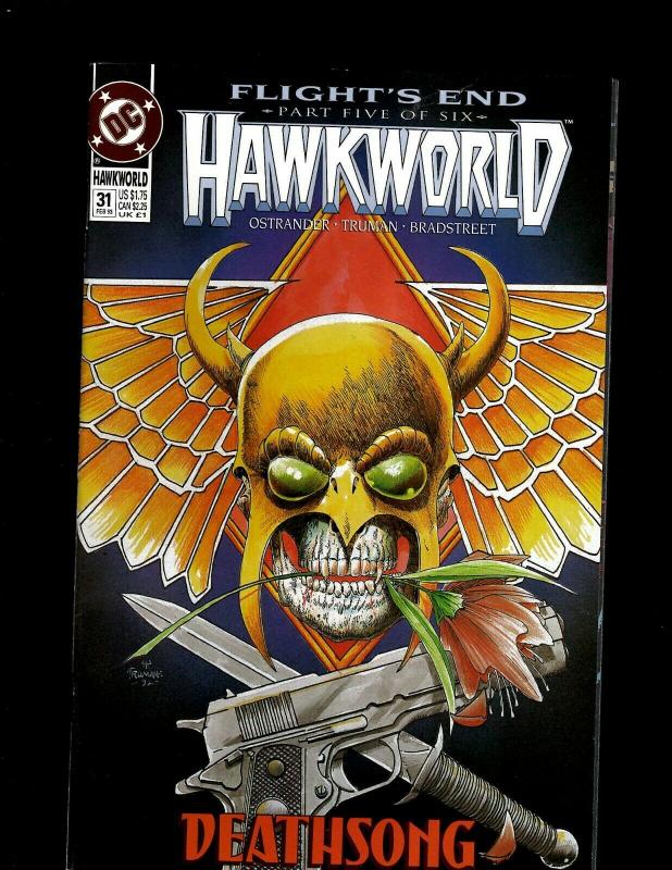 12 Comics Hawkworld 25 26 27 28 29 30 31 32 Annual 1 2 3 Hawkman 1 GK30