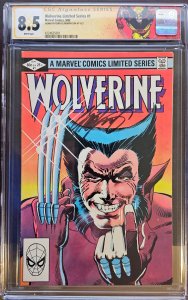 Wolverine #1 (1982) CGC 8.5 Signed by Chris Claremont