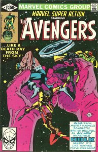 Marvel Super Action #25 VG ; Marvel | low grade comic Avengers 64 reprint