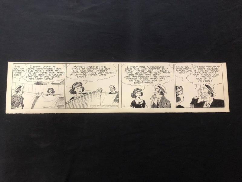 Fred Fox Original Daily Comic Strip Art #12 1936- unpublished?