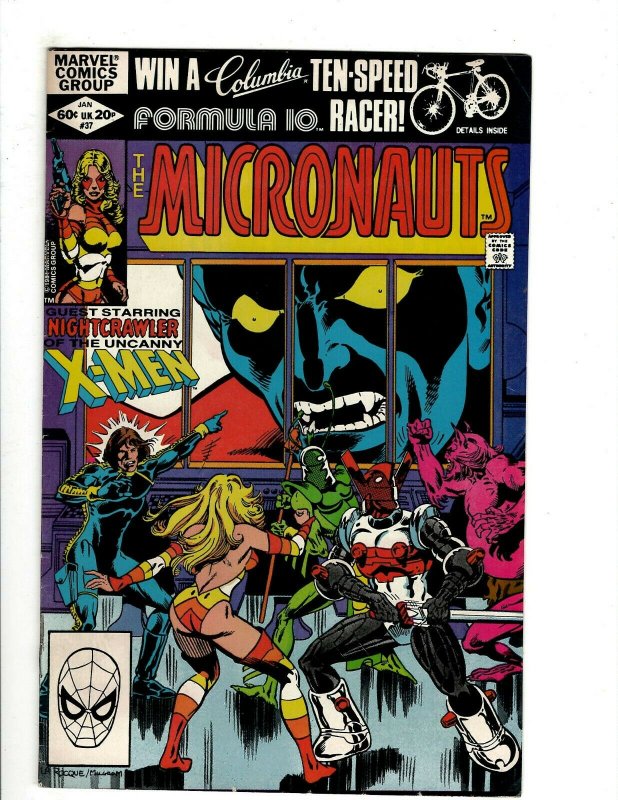 12 The Micronauts Marvel Comics # 29 30 31 32 33 34 35 36 37 38 39 51 NP14