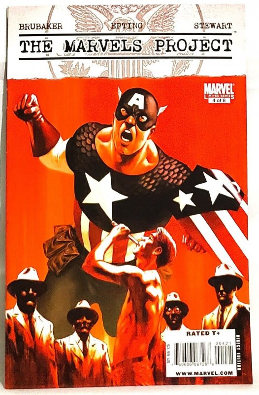 The MARVELS PROJECT #1 - 8 Captain America Human Torch Sub-Mariner Marvel Comics