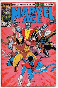 Marvel Age #63 (1988) X-Men