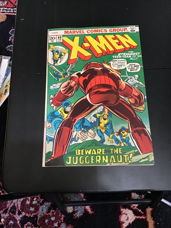 The X-Men #80 (1973) Juggernaut cover story! Wow! High-grade! VF/NM Oregon CERT!
