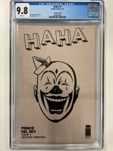 Haha #1 Second Print Cover (2021) CGC 9.8