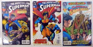 Adventures of Superman Lot of 3 #509, 511, 516 (1994) DC Comics 1st Print